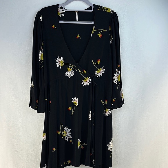 Free People Dresses & Skirts - NWT Free People Floral Wrap Mini Dress